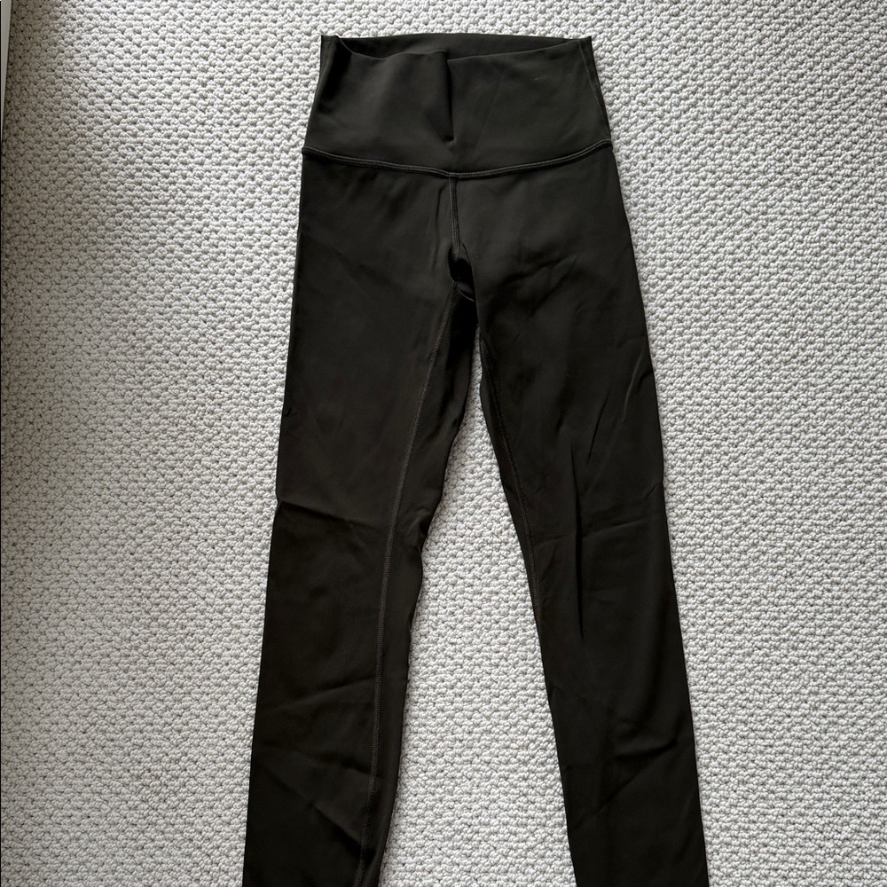 Lululemon Athletica Align Army Green Leggings